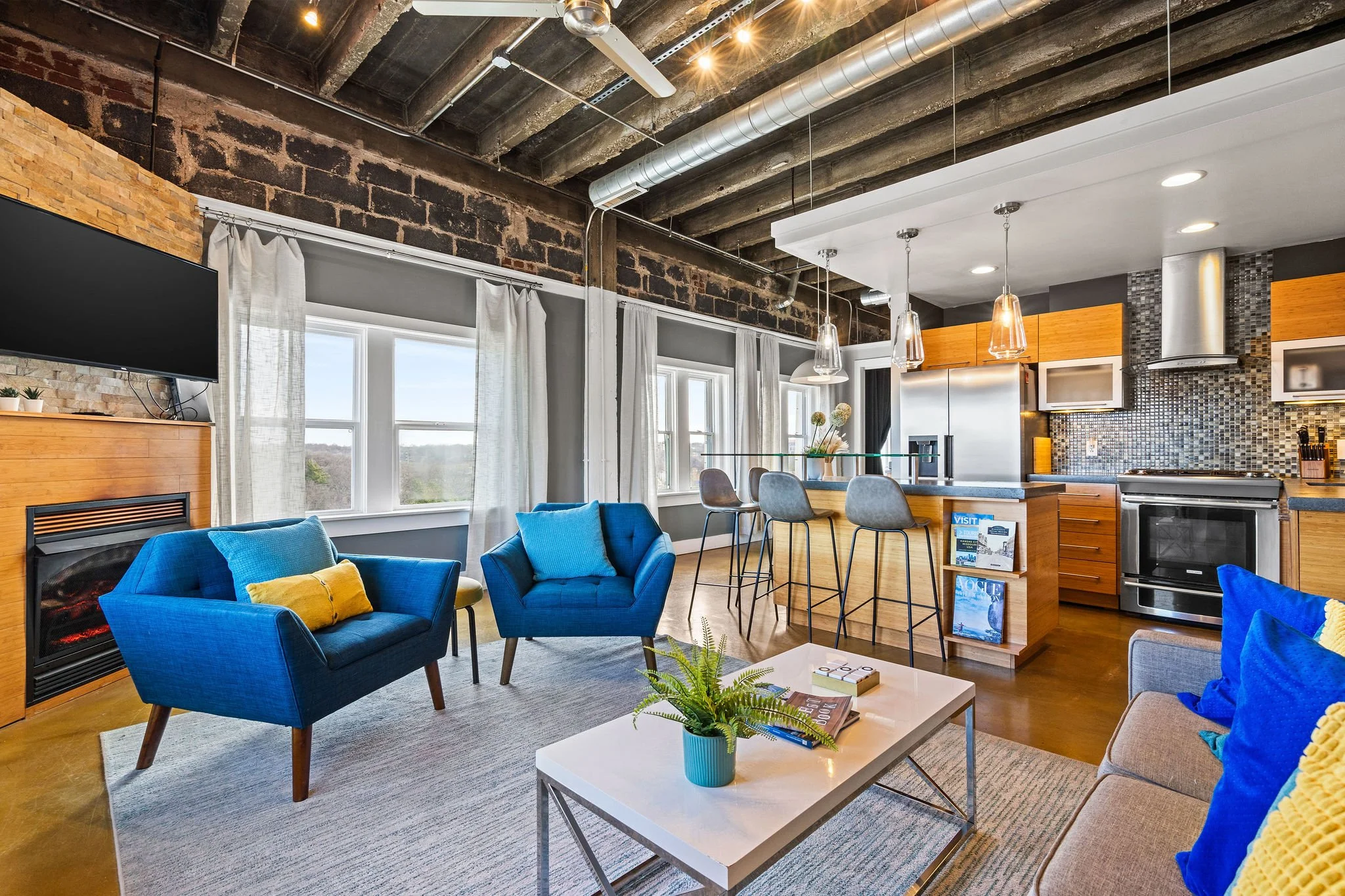 Illustration of Luxury Downtown Penthouse Condos Kansas City